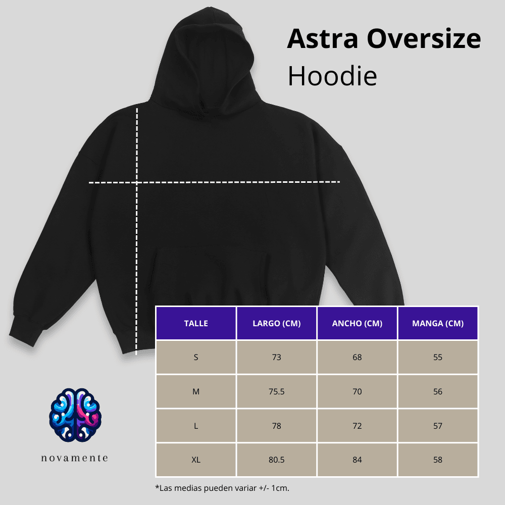 Buzo Oversize Hoodie | Morfeo Mind Digital Reality — foto