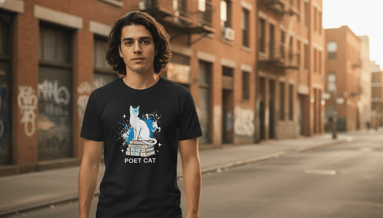 Poet Cat banner